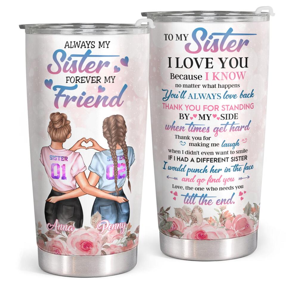 Moosfy Personalized Tumbler - Best Curvy Friends/Sisters Tumbler, Best  Friend Tumbler Cups,Friends Tumbler Cup, Sister Tumblers,Personalized Best  Friend Tumblers