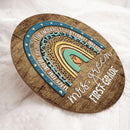 Personalized Name Teacher Door Hanger Welcome Signs - Teacher Christmas Gift Ideas