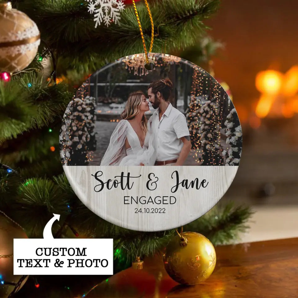 Engagement christmas decoration deals