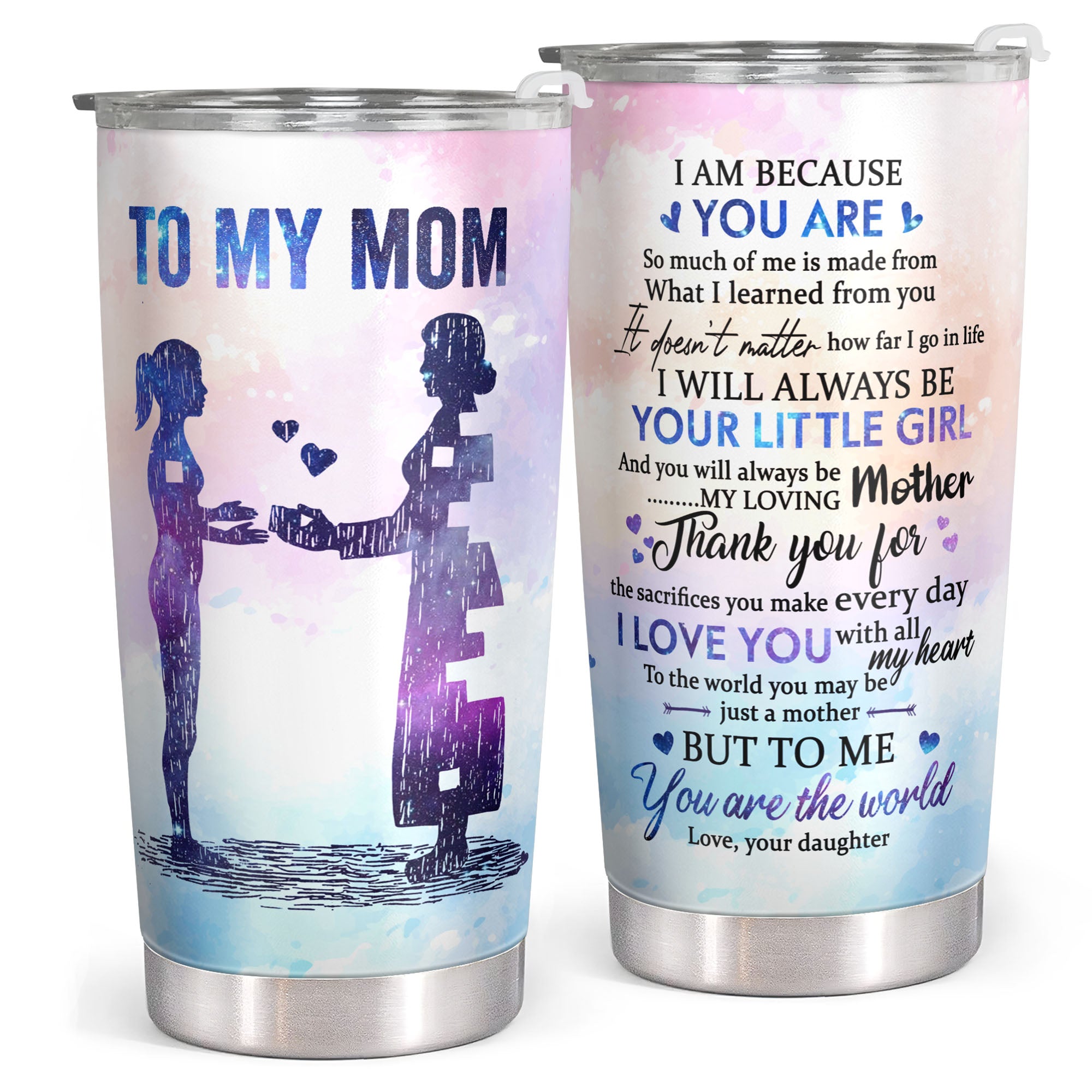 Mom Daily Affirmations Pack 1 Tumbler 20Oz - Unique Mom Birthday Gifts –  Kozmoz Inspire