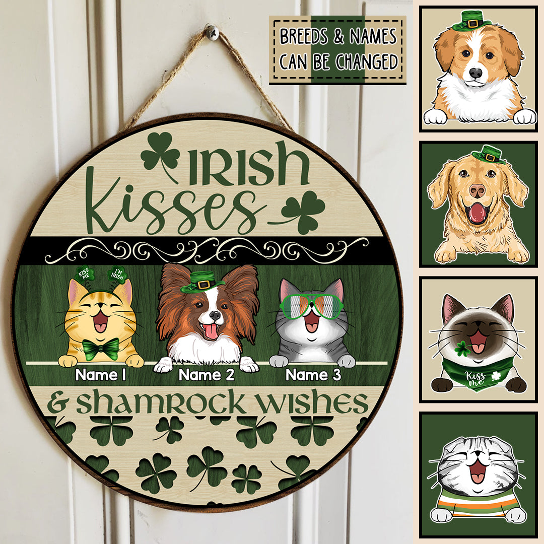 thegericapups Personalized St. Patrick's Day Shirt for Dog Owners, Dog Mom St. Patrick's Day, My Dog Is My Good Luck Charm Personalized