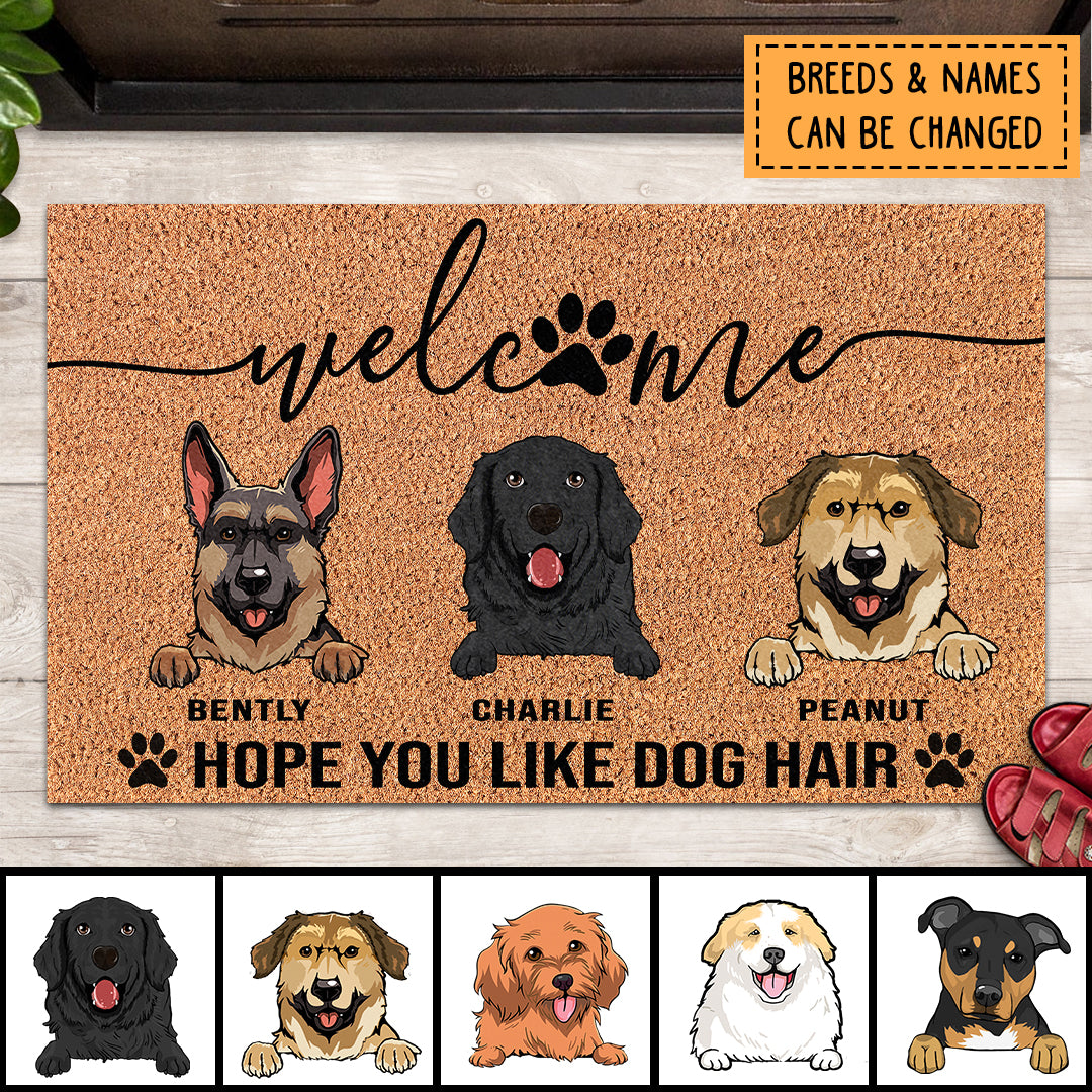 Hope you like dog hair outlet mat