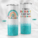 Teacher Appreciation Gifts - Teacher Gifts, Thank you Gifts Teacher - Gifts for Teachers, Good Graduation Gifts - 20Oz Skinny Teacher Tumbler