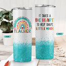 Teacher Appreciation Gifts - Teacher Gifts, Thank you Gifts Teacher - Gifts for Teachers, Good Graduation Gifts - 20Oz Skinny Teacher Tumbler