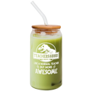 Teacher Appreciation Gifts - Teacher Gifts for Teacher Women, Teacher Birthday Gifts, Thank you Gifts, Gift for Teacher Gifts Ideas - 16 Oz Can Glass