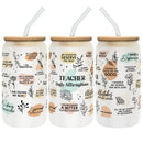 Copy of Teacher Appreciation Gifts - Teacher Gifts for Teacher Women, Teacher Birthday Gifts, Thank you Gifts, Gift for Teacher Gifts Ideas - 16 Oz Can Glass