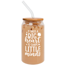 Teacher Appreciation Gifts - Thank you gift for Teacher - Teacher Gifts for Women - Teacher Birthday Gifts Ideas - Gift for Teacher - 16 OZ Can Glass