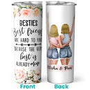 Custom Meaningful Friendship Gifts - Birthday Gifts For Best Friend, Bestie, BFF - Personalized Tumbler