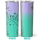 Best Friend Gifts - Christmas Gifts, Birthday Gifts for Best Friend, Bestie, BFF - Personalized Skinny Tumbler