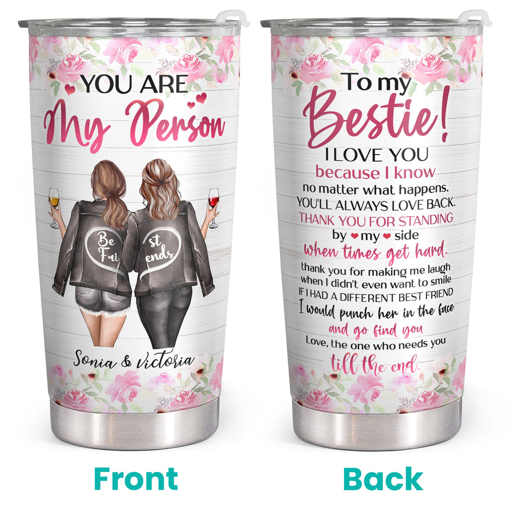 True Friendship - Gift For Best Friends - Personalized Tumbler - Pawfect  House ™