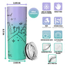 Best Friend Gifts - Christmas Gifts, Birthday Gifts for Best Friend, Bestie, BFF - Personalized Skinny Tumbler