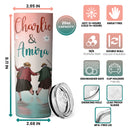 Custom Friendship Gifts - Christmas Best Friend Gifts, Happy Birthday Bestie, BFF - Personalized Tumbler