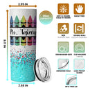 Back To School Teacher Appreciation Gifts Ideas - Personalized Custom Teacher Tumbler