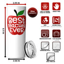 Best Teacher Ever - Personalized Teacher Appreciation Gifts, Christmas Gifts For Teachers - Custom Tumbler