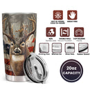 Cool Hunting Gifts For Dad Christmas - Happy Birthday Dad -  Personalized Custom Tumbler