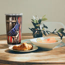 Christian Gifts For Men, Birthday Gifts For Men, American Flag, 20 Oz Tumbler