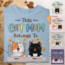 This Cat Mom Belongs To - Cute Style - Personalized Cat T-shirt