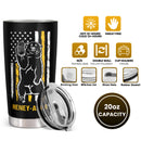 It's Not A Dad Bob, It's A Father Figure - Personalized Custom Tumbler - Christmas Birthday Gift For Dad, Father, Papa