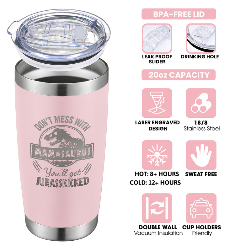 Gifts For Mom - Unique Mothers Day Gifts From Daughter, Mothers Day Gifts From Son - Gifts For Mothers, Gifts For Stepmom - 20 Oz Mom Tumbler