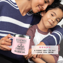 Presents For Mom - Unique Mothers Day Gifts From Daughter To Mom, Mothers Day Gifts From Son - Gifts For Mothers, Gifts For Stepmom - 14 Oz Mom Mug