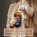 Teacher Appreciation Gifts, Teacher Gifts for Women, Cool Gifts for Teachers Women, Graduation Gifts, Thank you Gifts for Teachers - 16 OZ Can Glass