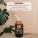 Teacher Appreciation Gifts - Funny Teacher Gifts for Women - Teacher Gifts for Christmas, Graduation Teacher Gift - New Teacher Gifts - 16OZ Can Glass