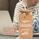 Teacher Appreciation Gifts, Teacher Gifts for Women, Cool Gifts for Teachers Women, Graduation Gifts, Thank you Gifts for Teachers - 16 OZ Can Glass