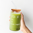 30th Birthday Gifts Ideas for Women and Men - 30th Anniversary Ideas for Her, Mom, Wife, Sister, Aunt, Best Friends - 30 Years Gifts - 16OZ Can Glass