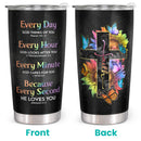 Faith - Bible Verse - 20 Oz Tumbler - Christian Art, Religious Gift for Women