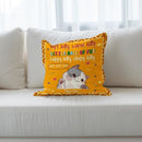 Soft Kitty Warm Kitty Little Ball Of Fur - Personalized Cat Pillow