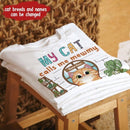 My Cats Call  Me Mewmy Personalized T-shirt
