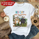 My Cats Call  Me Mewmy Personalized T-shirt
