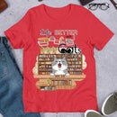 Life Is Better With Books And Cats Cute Kittens Personalized T-shirt