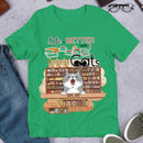 Life Is Better With Books And Cats Cute Kittens Personalized T-shirt