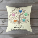 Family Tree - Personalized Pillow