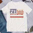 Cat Dad The Legend Personalized Cat Dad Shirt