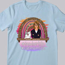 Teacher Life - Cat Mom Life - Personalized Cat And Girl T-shirt