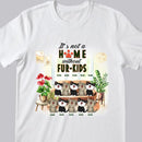 It's Not A Home Without Fur-Kids - Cats On Sofa - Personalized Cat T-shirt