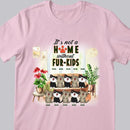 It's Not A Home Without Fur-Kids - Cats On Sofa - Personalized Cat T-shirt