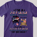 I'm A Cat Mom Just Like A Regular Mom But Way Cooler - Personalized Cat T-shirt