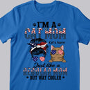 I'm A Cat Mom Just Like A Regular Mom But Way Cooler - Personalized Cat T-shirt