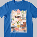 Home Is Where My Cats Are - Cute Sleeping Kittens - Personalized Cat T-shirt