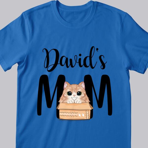 Cat Mom - Personalized T-shirt