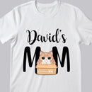 Cat Mom - Personalized T-shirt