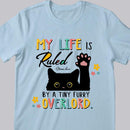 My Life Is Ruled - Personalized Cat T-shirt
