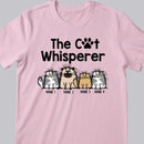 The Cat Whisperer - Fluffy Cat - Personalized Cat T-shirt