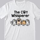 The Cat Whisperer - Fluffy Cat - Personalized Cat T-shirt