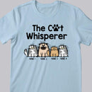 The Cat Whisperer - Fluffy Cat - Personalized Cat T-shirt