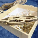 Merry Christmas 2022 Wooden Truck Shape Shaped Wooden Ornament - Personalized Cat Lovers Decorative Christmas Ornament