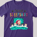 Official Sleepshirt, Old Lady With Her Dogs & Cats, Personalized Dog & Cat Lovers T-shirt